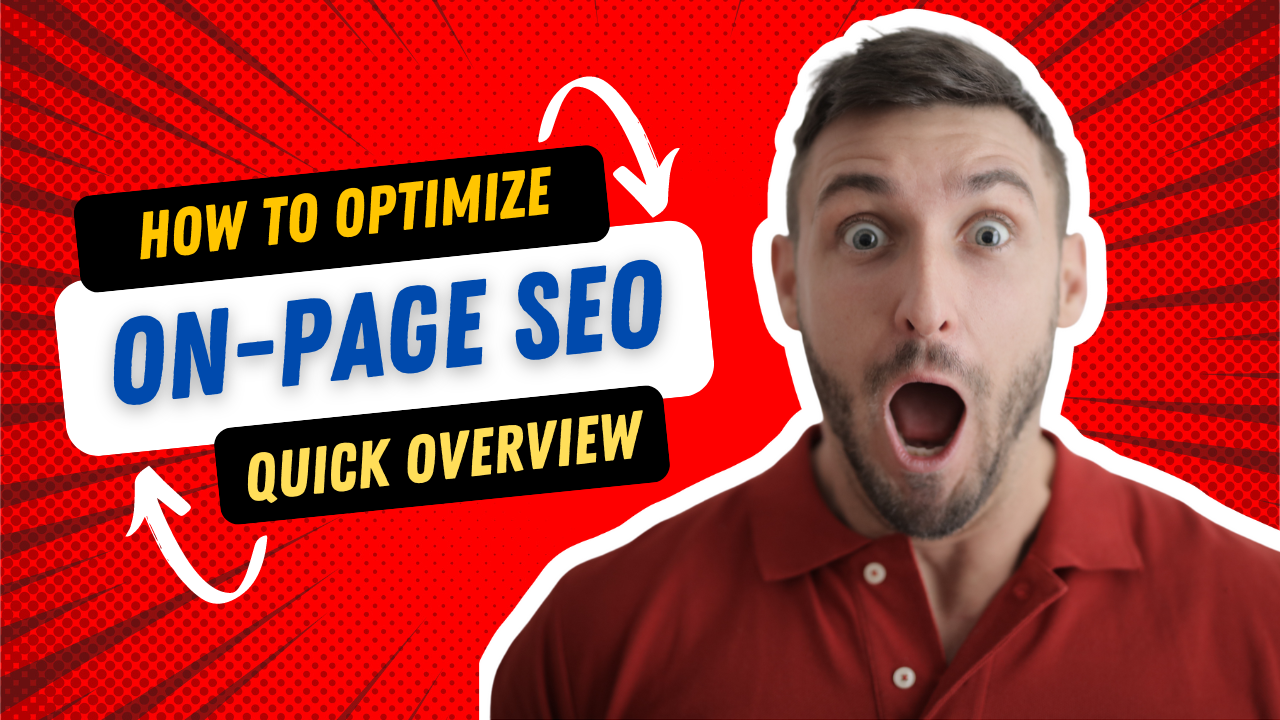 How To Optimize On-Page SEO Video Tutorial